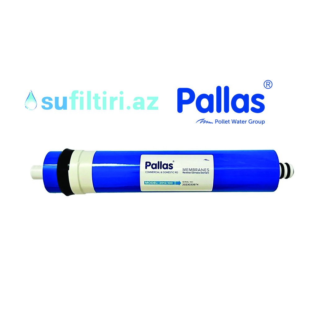 Su filtri membran Pallas 100 GPD