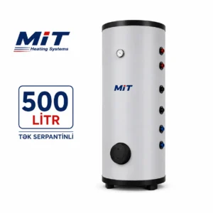 MIT 500 L boyler – tək serpantinli boyler