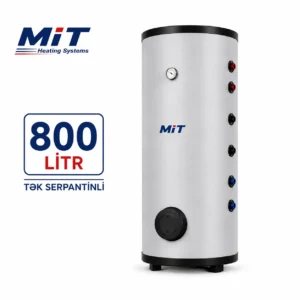 MIT 800 L boyler – tək serpantinli boyler